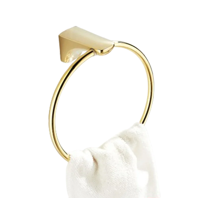 Accessoires salle bain doré moderne porte serviettes support papier toilette brosse wc 60cm