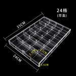boîte rangement bijoux transparent moderne réutilisable acrylique pliable respectueux environnement