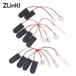 éclairage led diodes blanc noir câbles électriques moderne kit création