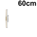 lampe murale dorée moderne 60 90 120 cm vis câble électrique