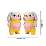 autocollants animaux compagnie dessin animé rose orange blanc violet jeunes enfants adolescents téléphone laptop