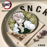 coasters céramique démon slayer multicolores illustrations personnages opaques art illustratif