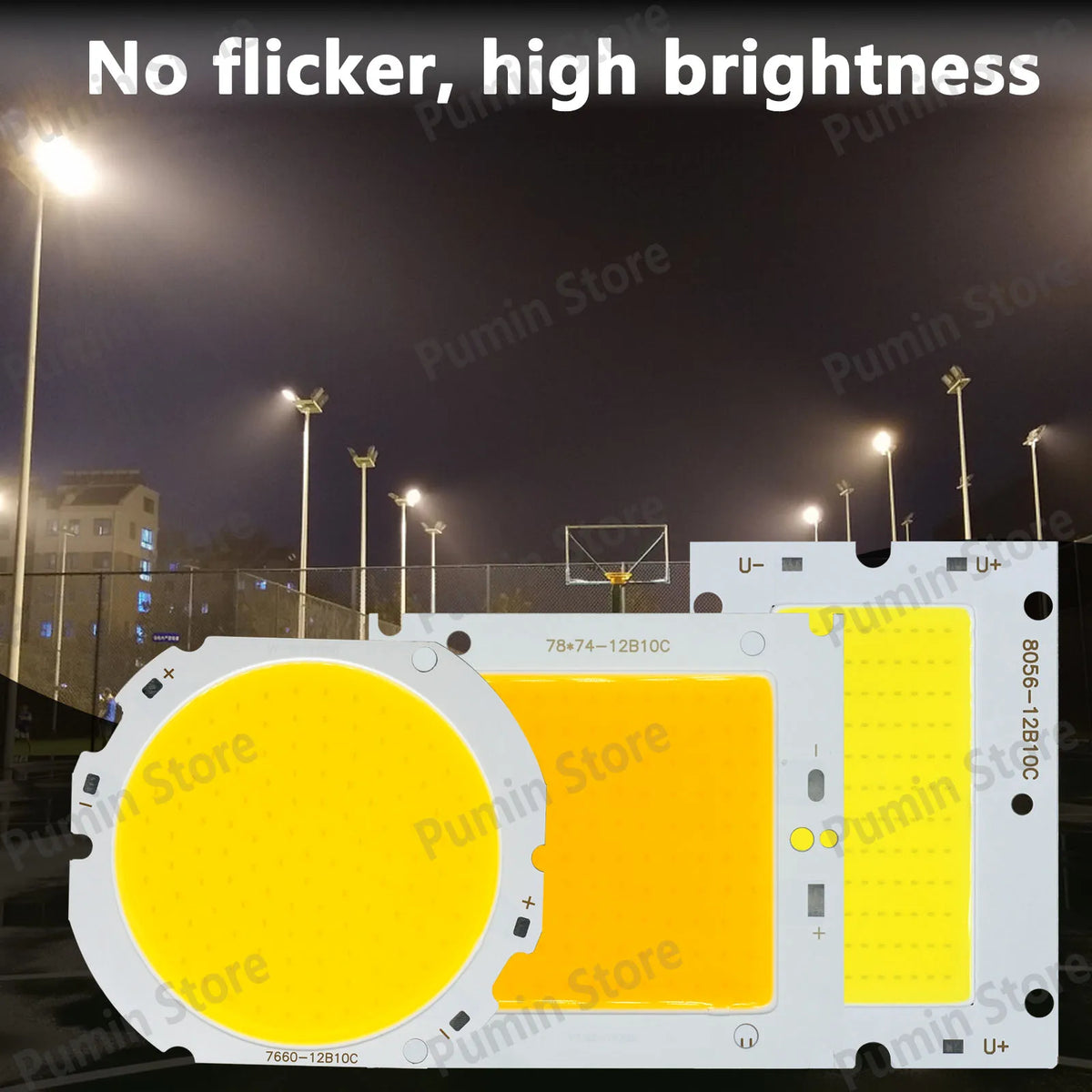 lampe led 50w blanc froid neutre chaud moderne opacité mat 76x74mm 80x31mm dc30v