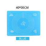 tapis pâtisserie silicone violet vert bleu rose cercles utilitaire pratique facile nettoyage réutilisable