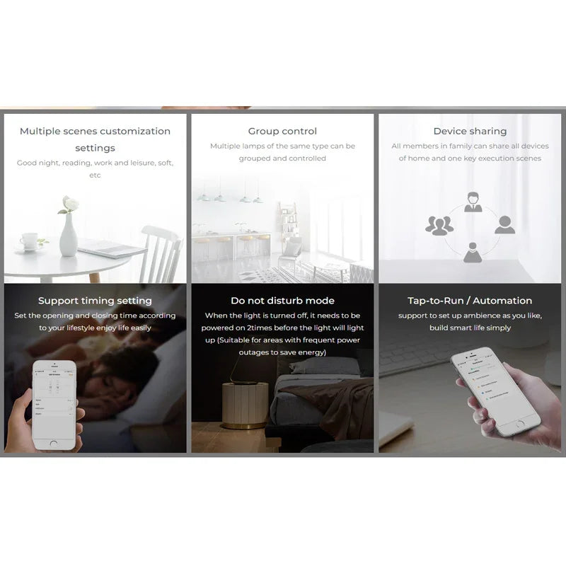 ampoule led e27 blanc moderne zigbee 3.0 wifi alexa google assistant philips hue