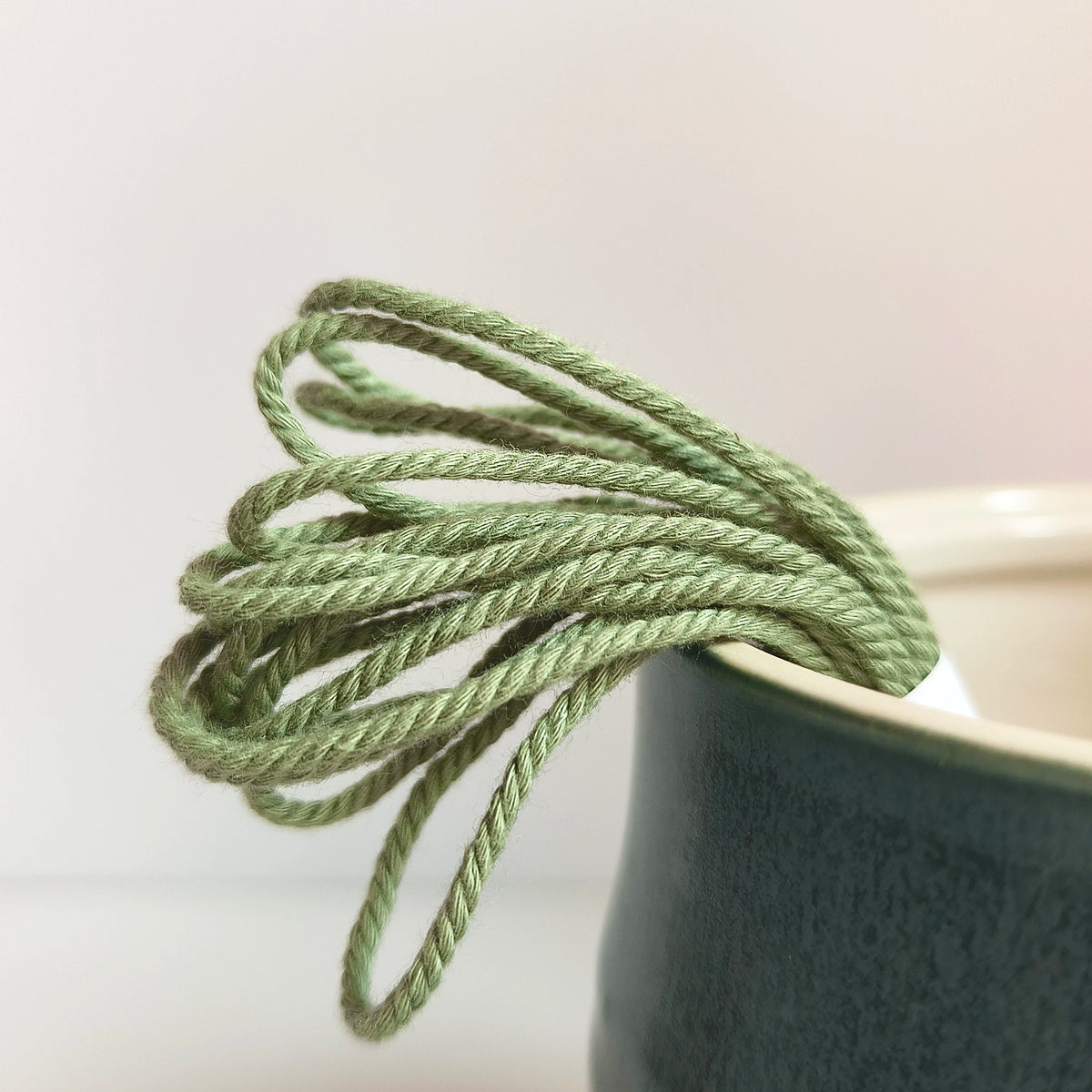 corde macramé coton pur torsadée bijoux artisanaux projets créatifs diy fait main