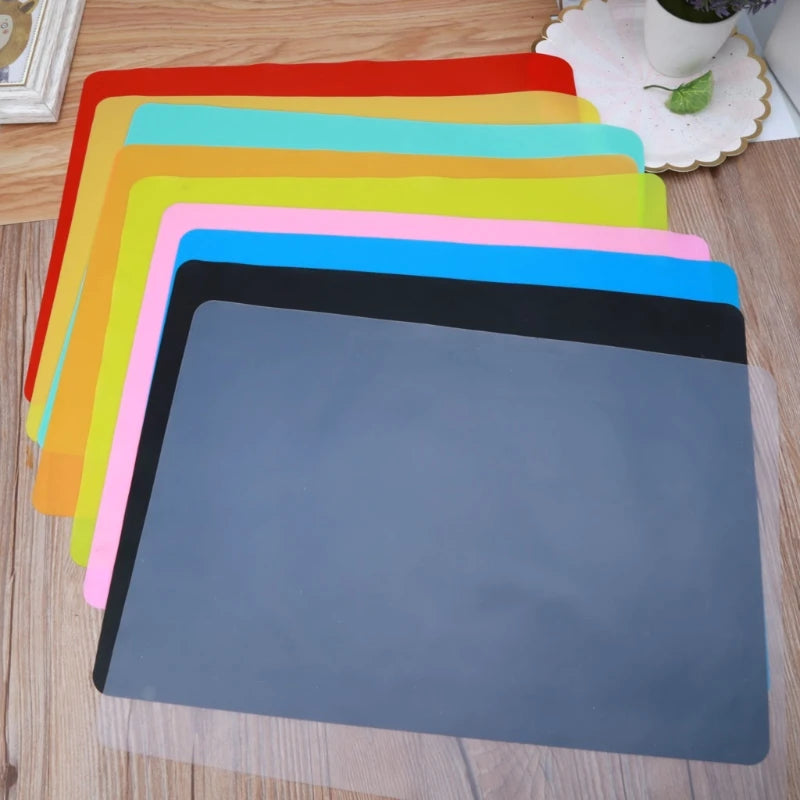 tapis souris silicone rouge bleu jaune vert rose marron noir blanc moderne