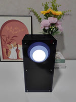 lampe led rechargeable noir orange bleu vert blanc moderne transparent ip65 télécommande