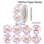 étiquettes autocollantes papillons fleurs strass dorés rose blanc festives mariage