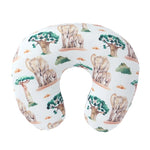 coussin voyage ergonomique forme coton motif fleurs animaux voyage confort bébé enfant