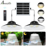 lampe solaire extérieure noire led ip65 moderne télécommande lumière ajustable autonomie