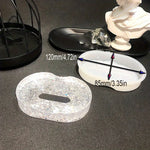 moules savon silicone motifs floraux transparents moderne minimaliste