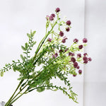 décoration intérieure bouquet artificiel feuilles vertes fleurs blanches jaunes roses naturel salon jardin