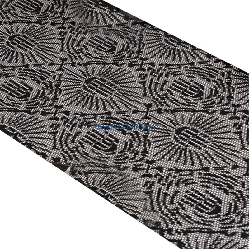 nappe noire halloween araignées toiles décorative polyester coton 30x100cm 30x150cm 30x180cm 30x200cm
