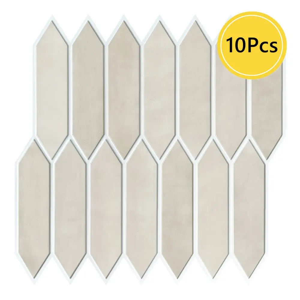 revêtement mural 3d autoadhésif imperméable moderne beige clair texture 3d lignes noires chambre cuisine