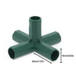 connecteurs tiges plastique abs vert jardin outils accessoires plantation