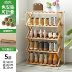 étagère chaussures pliable bois naturel moderne finition lisse support rangement entrée maisonSports Chaussures Bottes