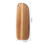 planche découper bois marron rustique poignée moderne dessert steak pain
