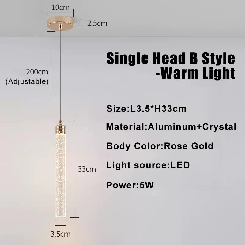 lampe suspendue moderne rose gold blanc texture granulée base câble diffuseur adjustable chambre salon