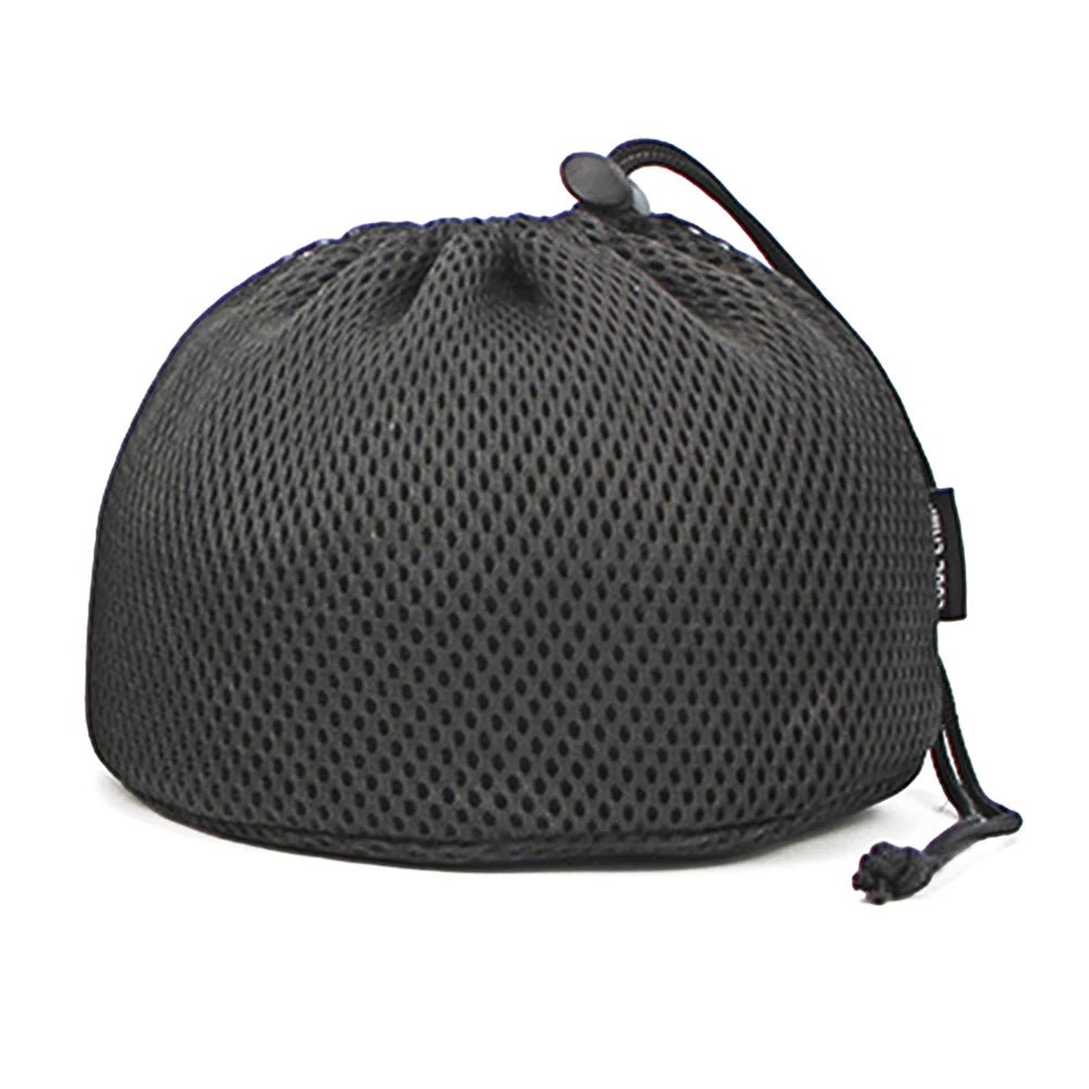 sac rangement bouteille eau noir maille ajustable pratique voyage environnement respectueux multiplications utilisation rechargeable