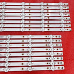 bande led rétro éclairage blanc moderne kit 16 pièces