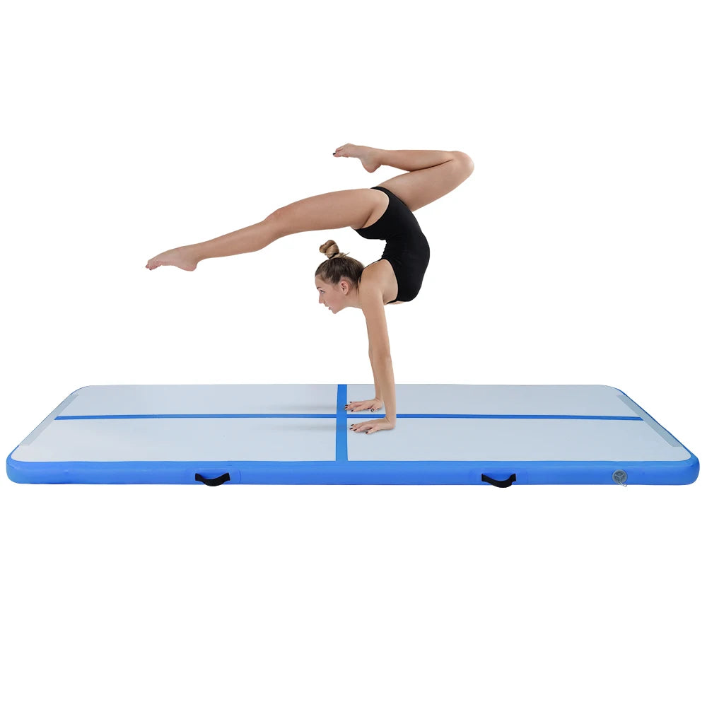 tapis gymnastique bleu clair vert orange rose noir yoga exercice non glissant durable