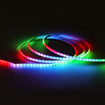 ruban led rgb 160leds 5v 12v flexible moderne connecteur câble rouge vert bleu blanc