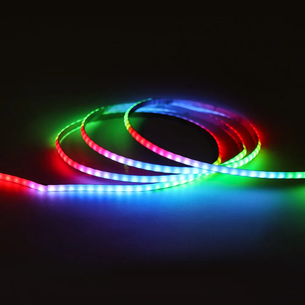 ruban led rgb 160leds 5v 12v flexible moderne connecteur câble rouge vert bleu blanc