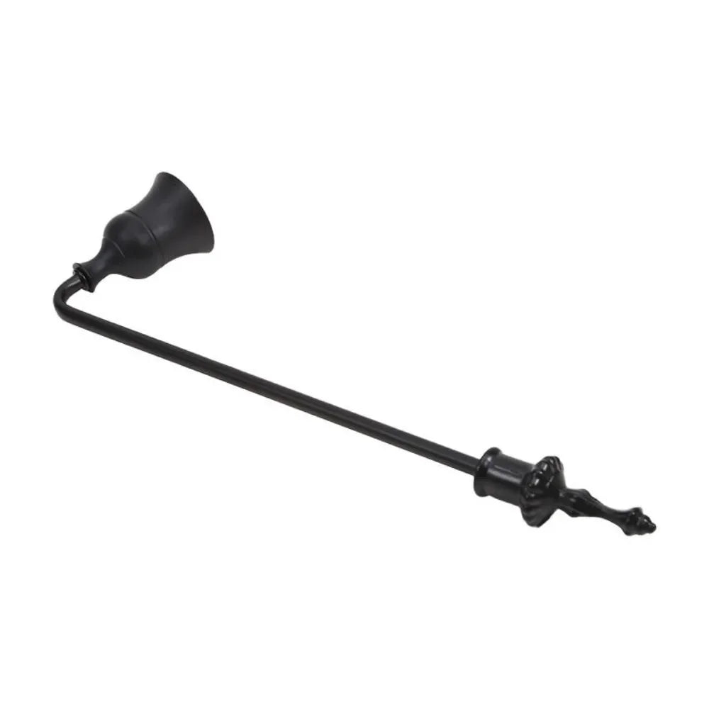 éteignoir bougie couvercle fer moderne noir doré argenté simple lisse opaques long court