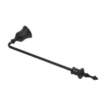 éteignoir bougie couvercle fer moderne noir doré argenté simple lisse opaques long court
