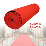 tapis rouge cérémonie défilé épais élégant festif 1.2m 5m x10m decoration événement