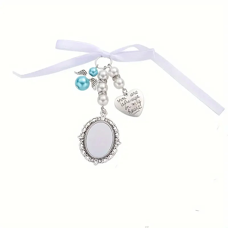 cadre photo argenté coeurs blanches vintage romantique clips transparents decoration mariage