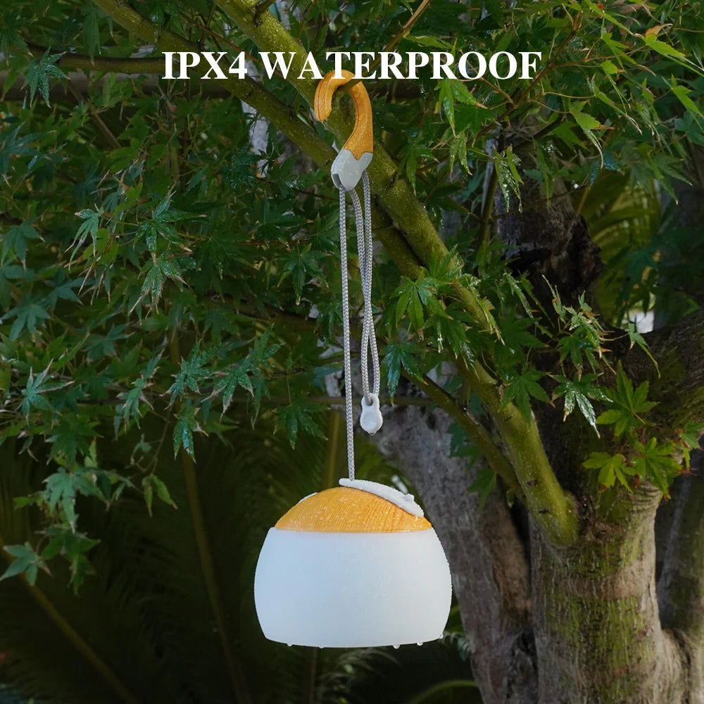 lampe sol rechargeable led camping extérieure étanche vert olive noir blanc moderne