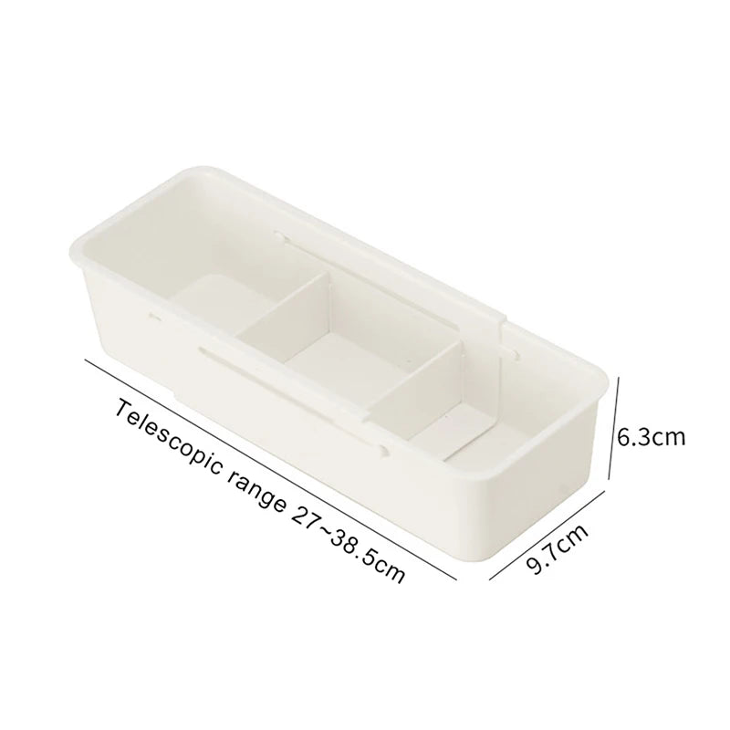 boîte rangement télescopique blanc minimaliste imperméable pvc amovible organisateur tiroir modernemaximisercliquercarrouselcontenttemplate
