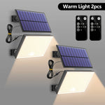 lampe solaire détecteur mouvement 400 led noir violet moderne extérieur contemporain