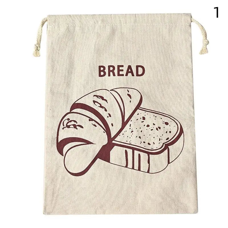sac rangement légumes blanc imprimé fraîcheur corde nouer potatoes onions simple pratique