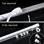 Rail coulissant silencieux en PVC