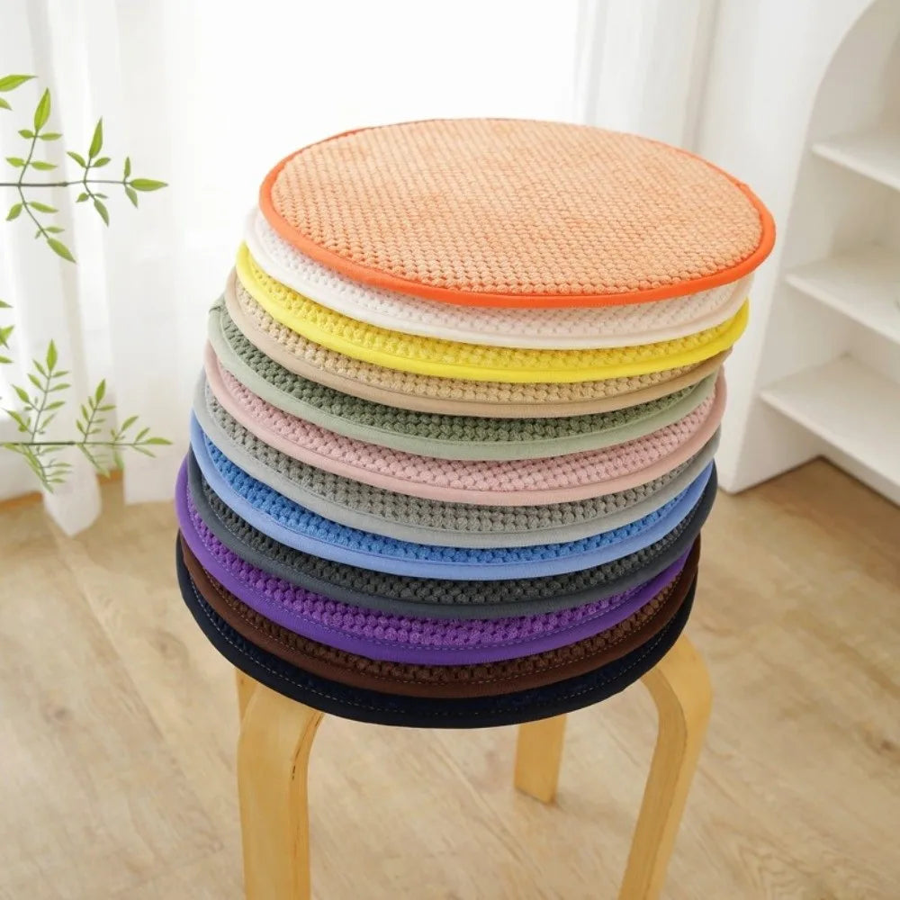 coussin chaise tissé moderne confortable 25cm 35cm beige bleu clair vert rose jaune gris