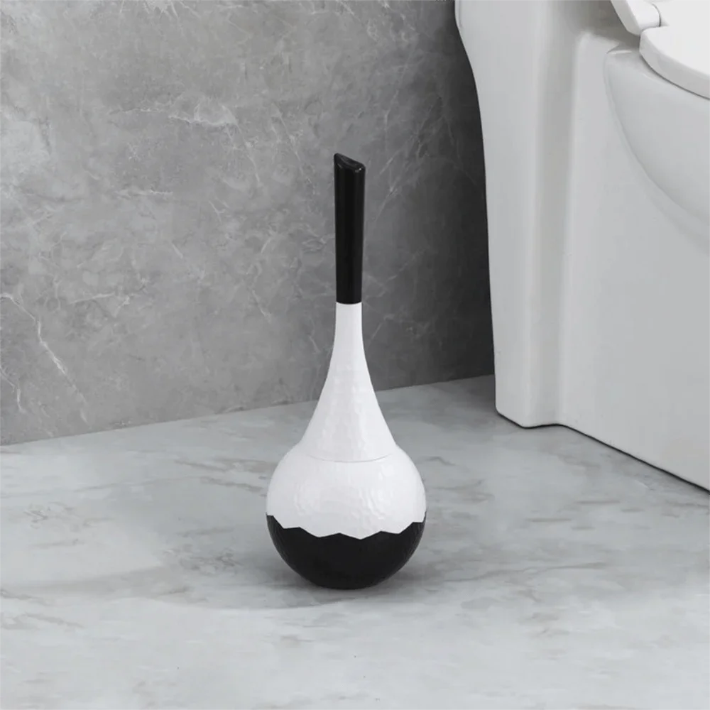brosse wc pot wc or noir blanche texture martelée moderne élégant