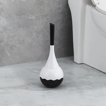 brosse wc pot wc or noir blanche texture martelée moderne élégant