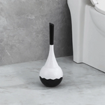 brosse wc pot wc or noir blanche texture martelée moderne élégant