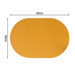 tapis table moderne motif géométrique motif alimentaire vert pastel grisclair