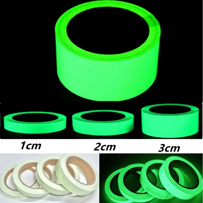 ruban lumineux vert fluo auto adhésif 3m 5m décor moderne stickers