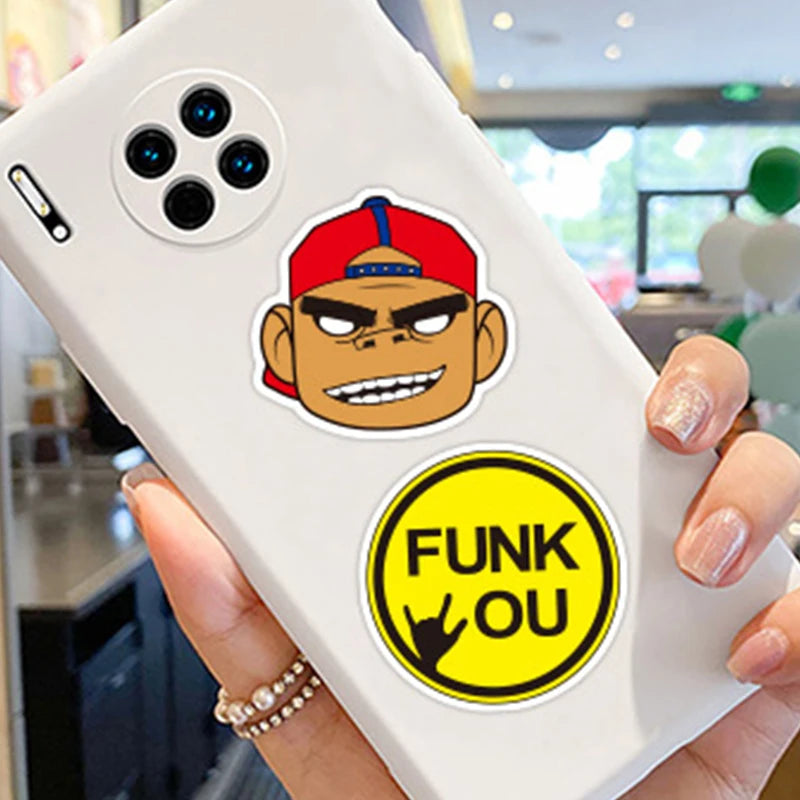 sticker rock pop art punk fixations adhésives diverses bandes logos symboles textes
