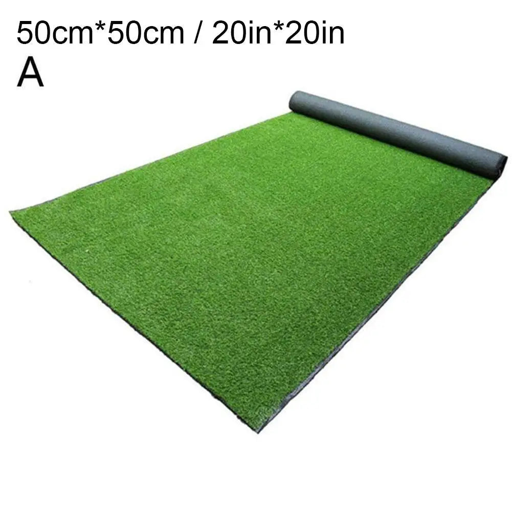 tapis artificiel herbe verte moderne adhésif decoration paysagere imitation jardin vert synthetique 50x100cm