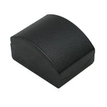 boîte rangement montres simili cuir noir blanc rouge moderne coussin mousse elastic