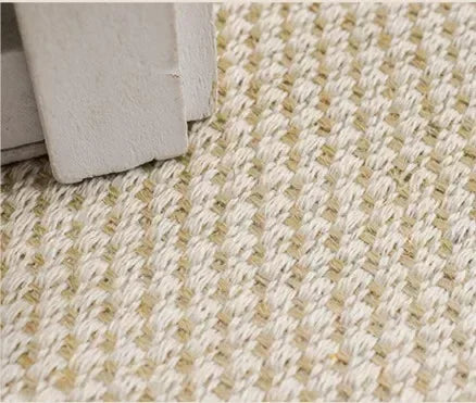 tissu jute toile grossière beige clair foncé rustique résistant bricolage couture nappe bordures
