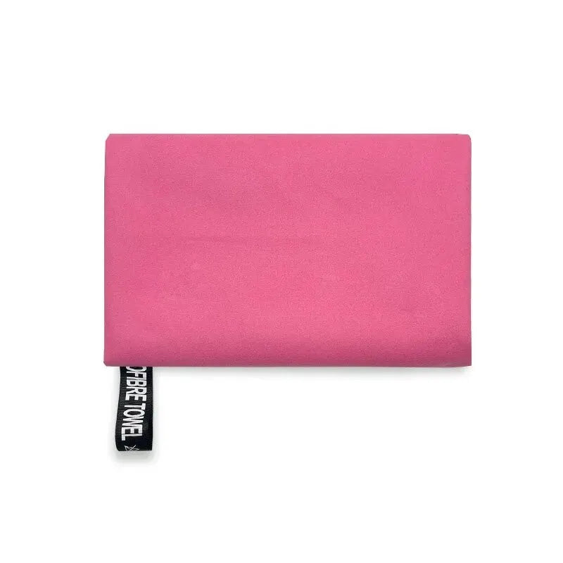 serviette microfibre bleu uni rapide absorption sport moderne elasticité machine laver