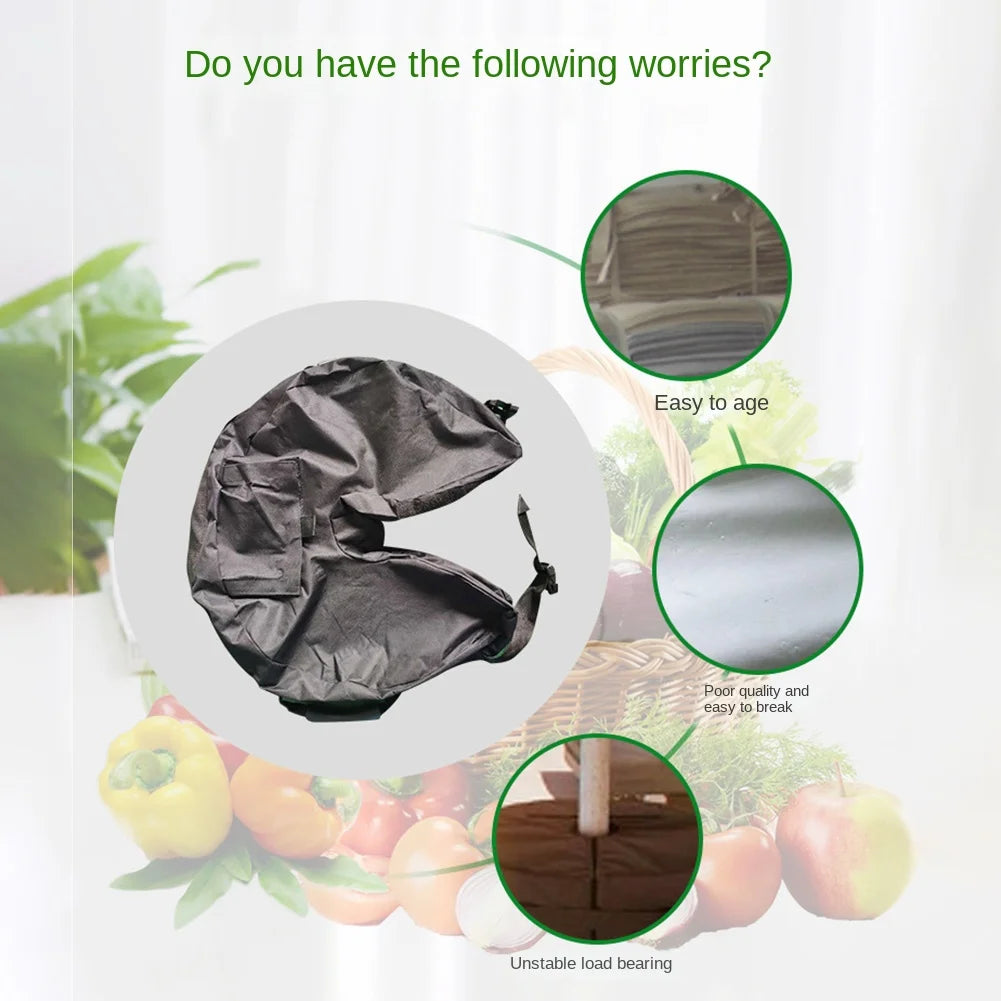 sacs lest parasol noir sable utilitaire tissu texturé pelle inclusextérieur