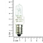 ampoules incandescence transparentes base blanche 25w 40w e14 haute temperature sèche lingre four micro